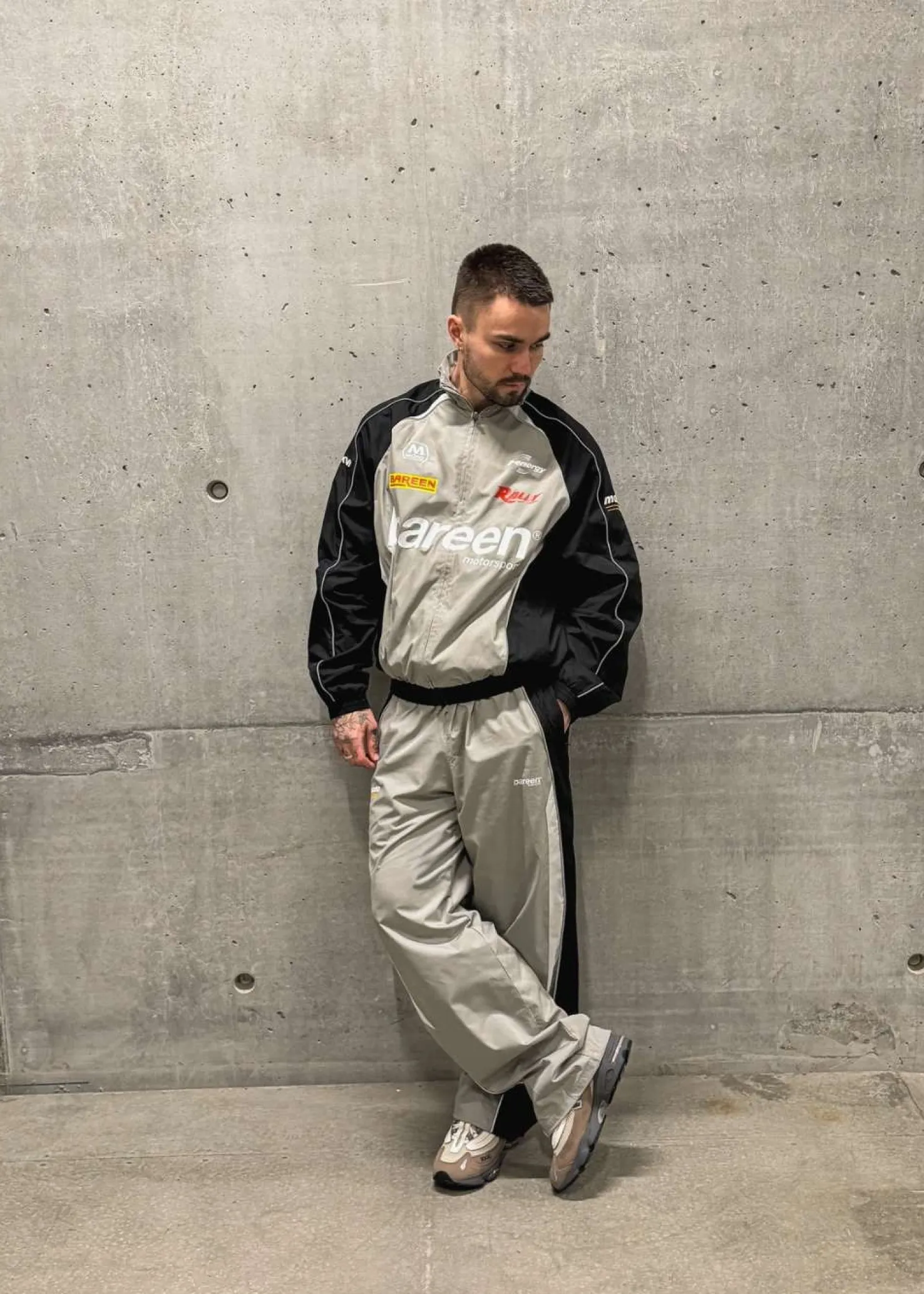Bareen Oversize Track Jacket