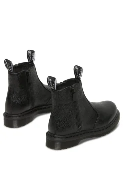 Dr. Martens 2976 W/Zips Black Milled Nappa