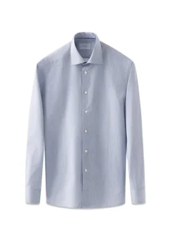 Eton Slim Fine Striped Signature Twill Shirt