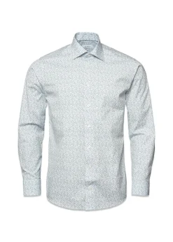 Eton Slim Floral Print Shirt