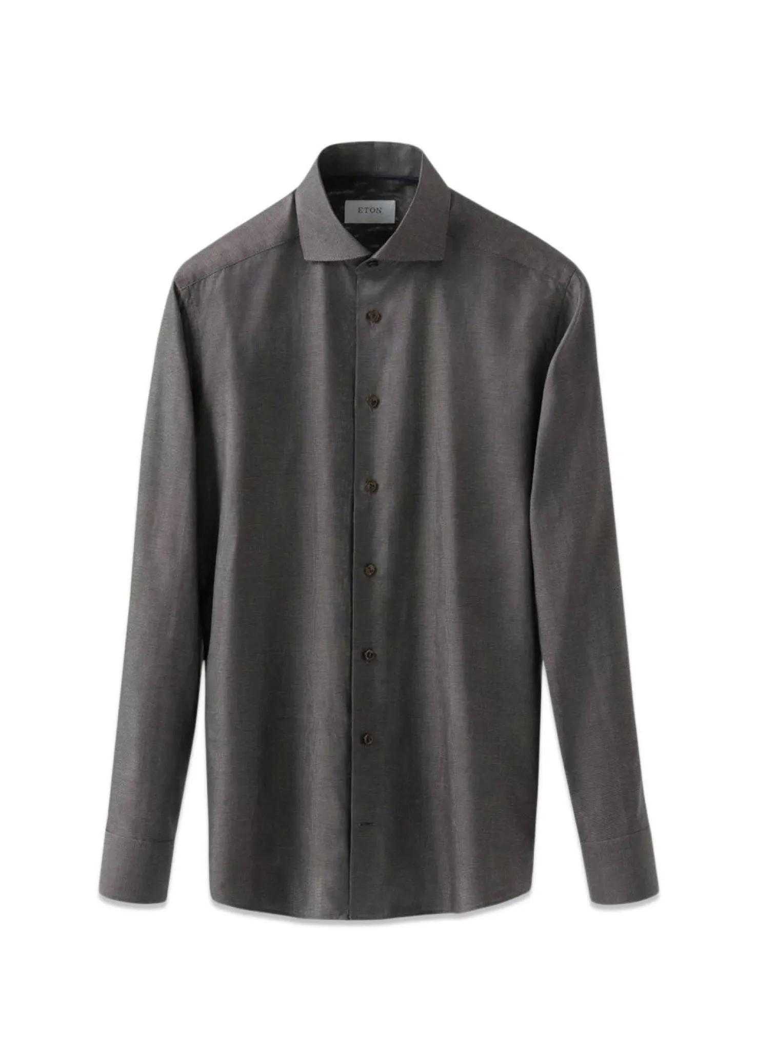 Eton Slim Semi Solid Signature Dobby Shirt
