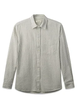 Forét MAPLE REGULAR FIT SEERSUCKER SHIRT