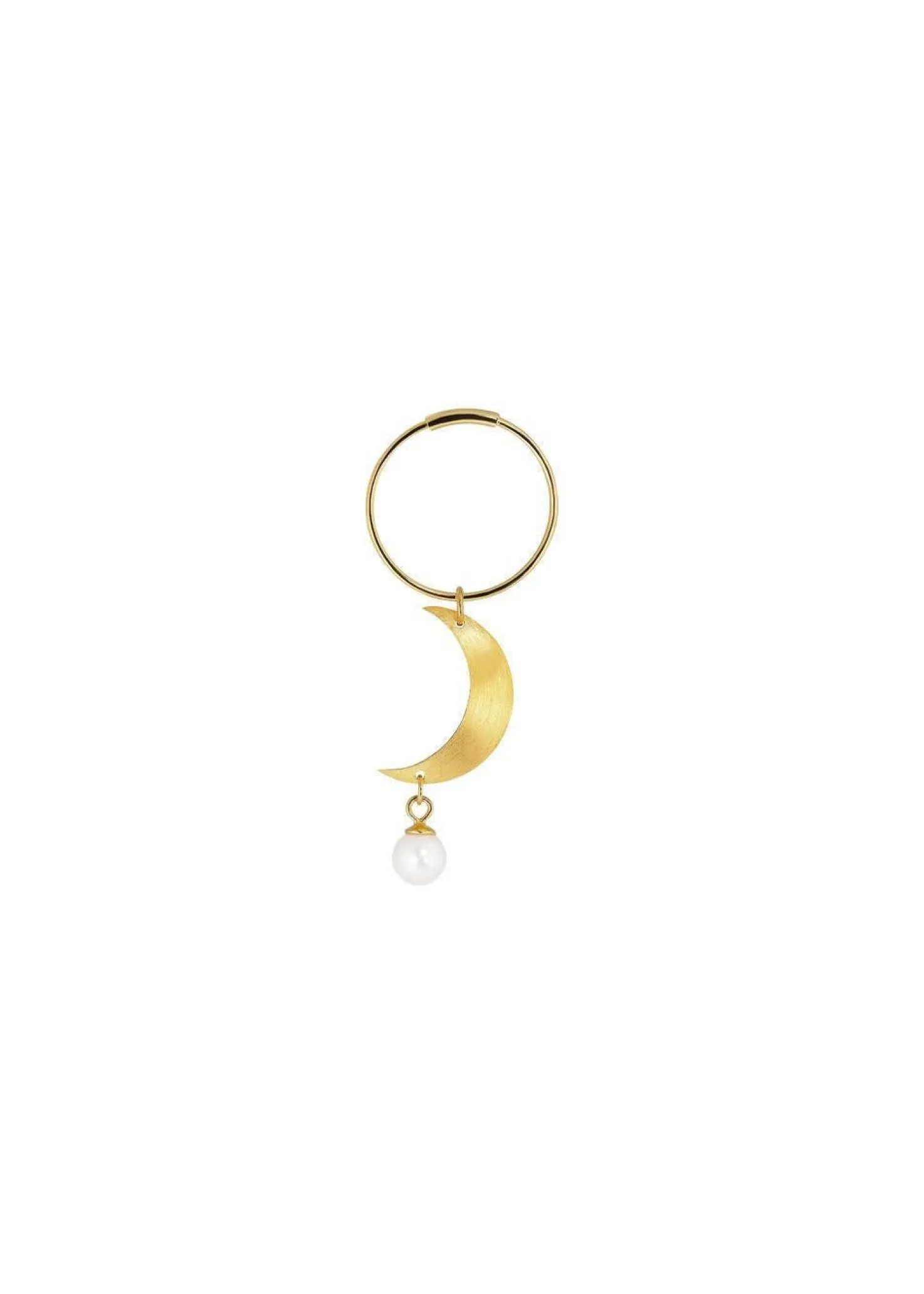 Jane Kønig Half Moon Creole with pearl