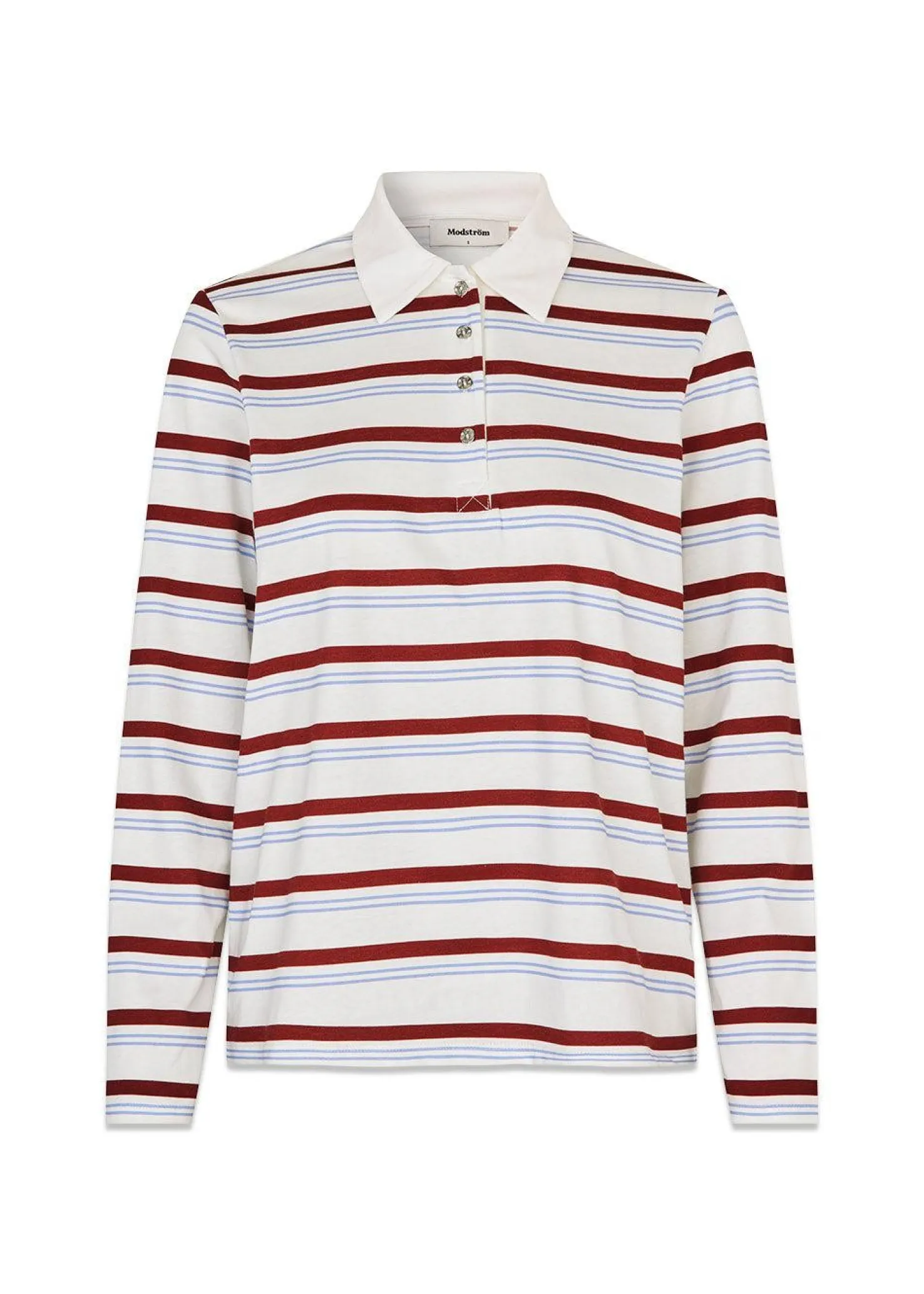 Modström Hellenmd LS stripe polo