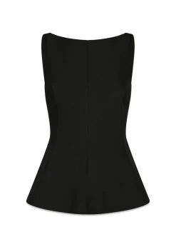 Neo Noir Agape Structure Tie Top