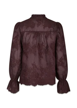 Neo Noir Amara Big Embroidery Blouse