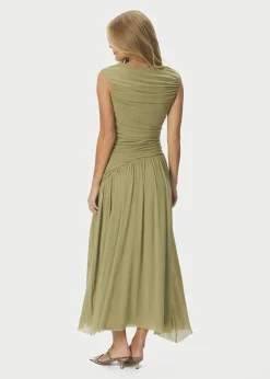 Neo Noir Cludine Mesh Dress
