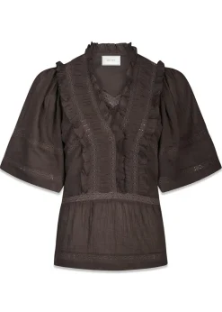 Neo Noir Evienne S Voile Top