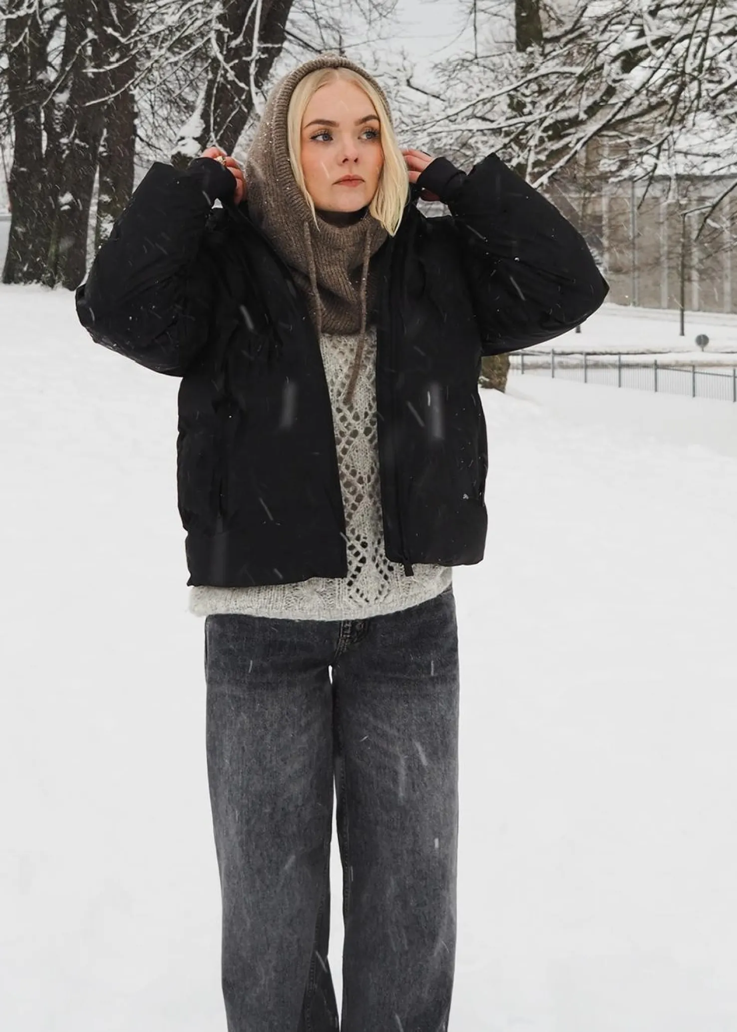 Neo Noir Fox C Puffer Jacket