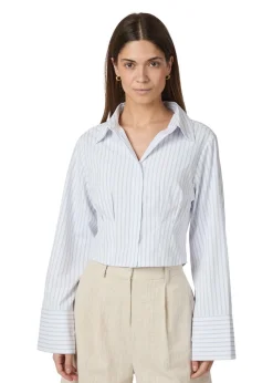 Neo Noir Frost Slim Stripe Shirt