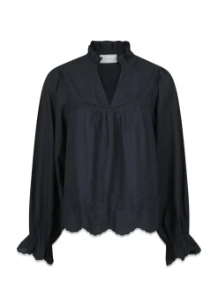 Neo Noir Heline Emb Blouse