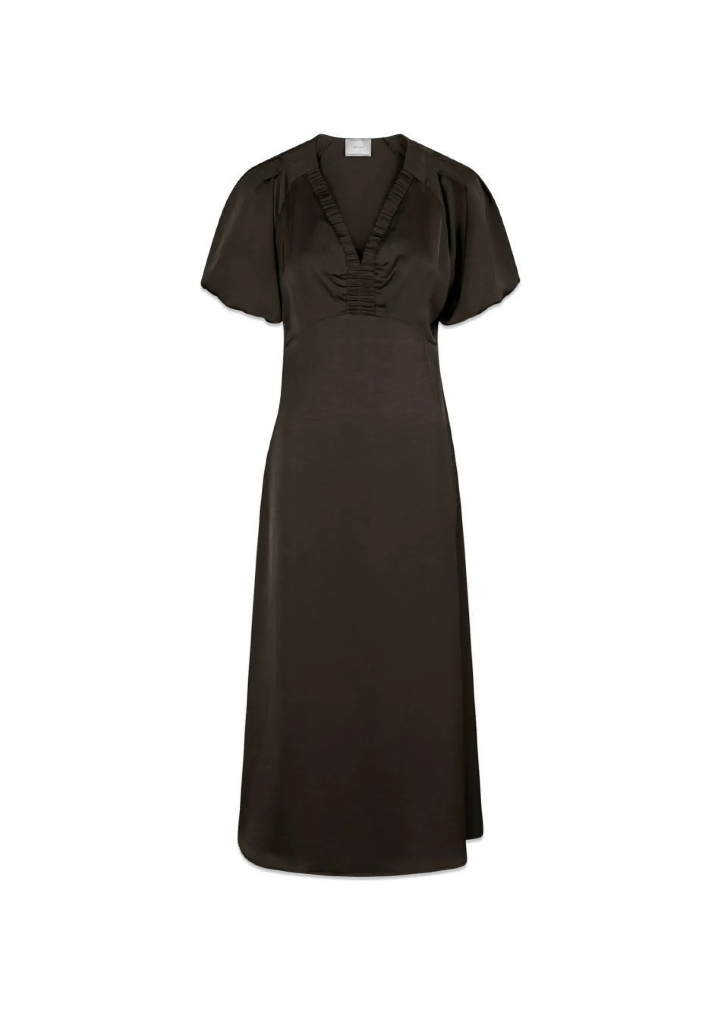 Neo Noir Illana Heavy Sateen Dress