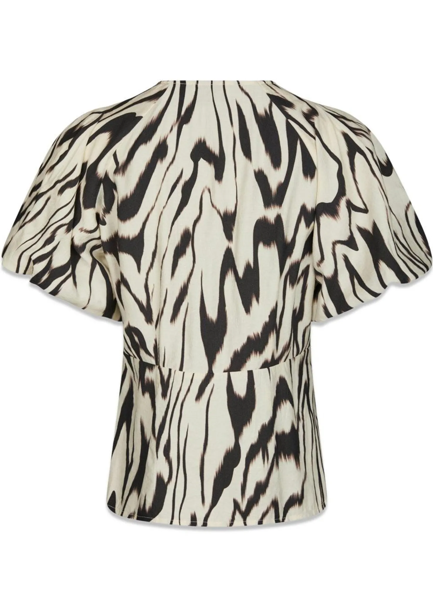 Neo Noir Irina Graphic Zag Blouse