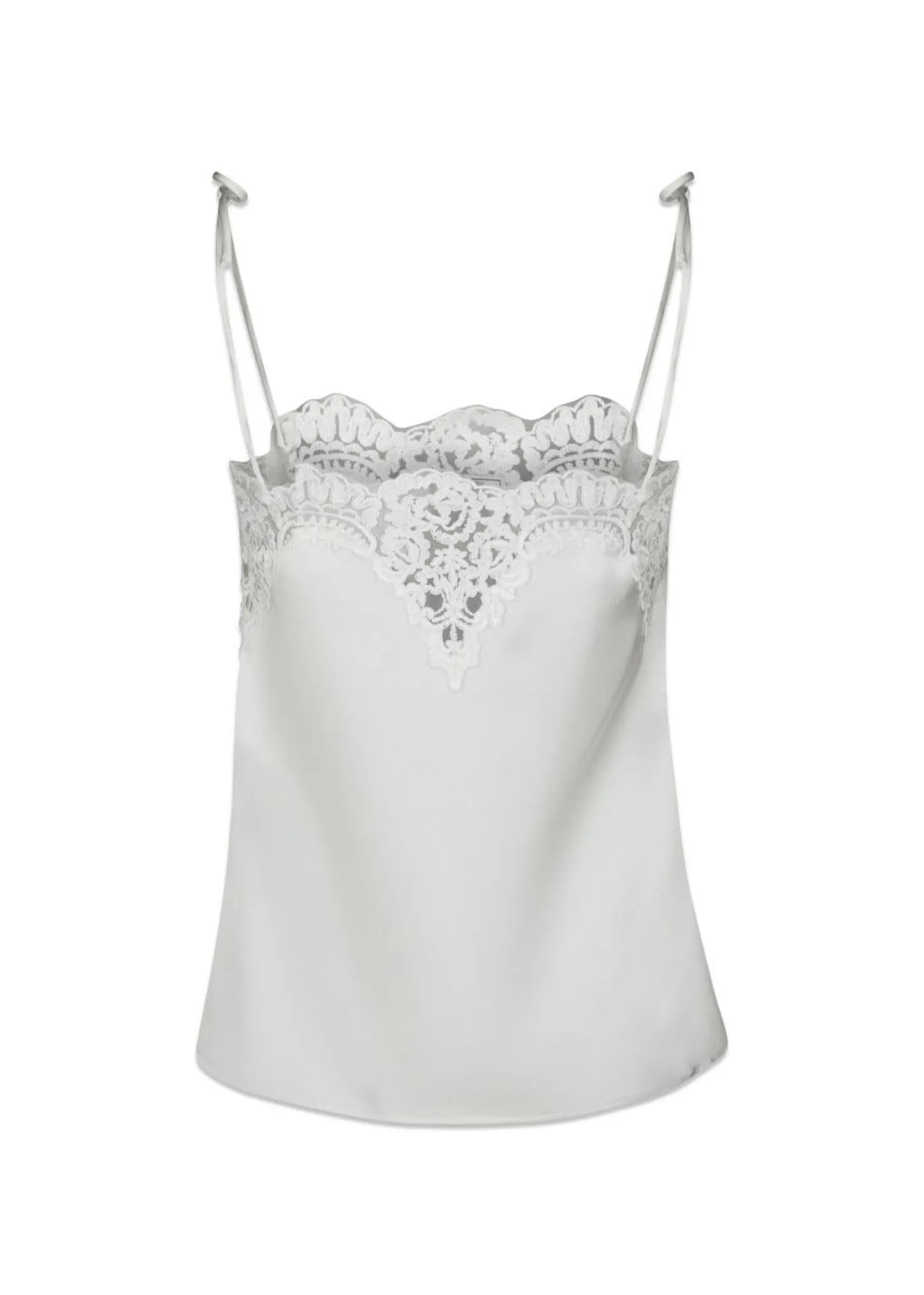 Neo Noir Kaela Heavy Sateen Lace Top