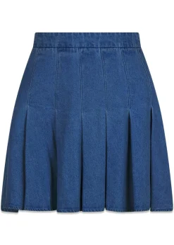 Neo Noir Laurina Denim Skirt