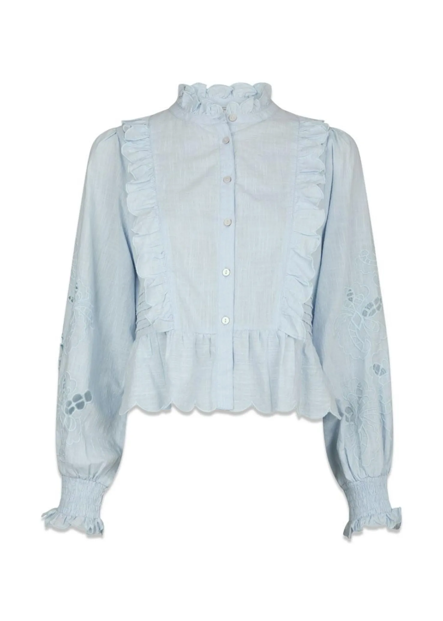 Neo Noir Petrine Embroidery Blouse