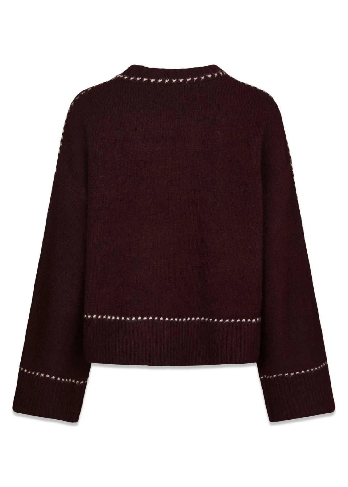 Neo Noir Roeme Knit Stitch Blouse