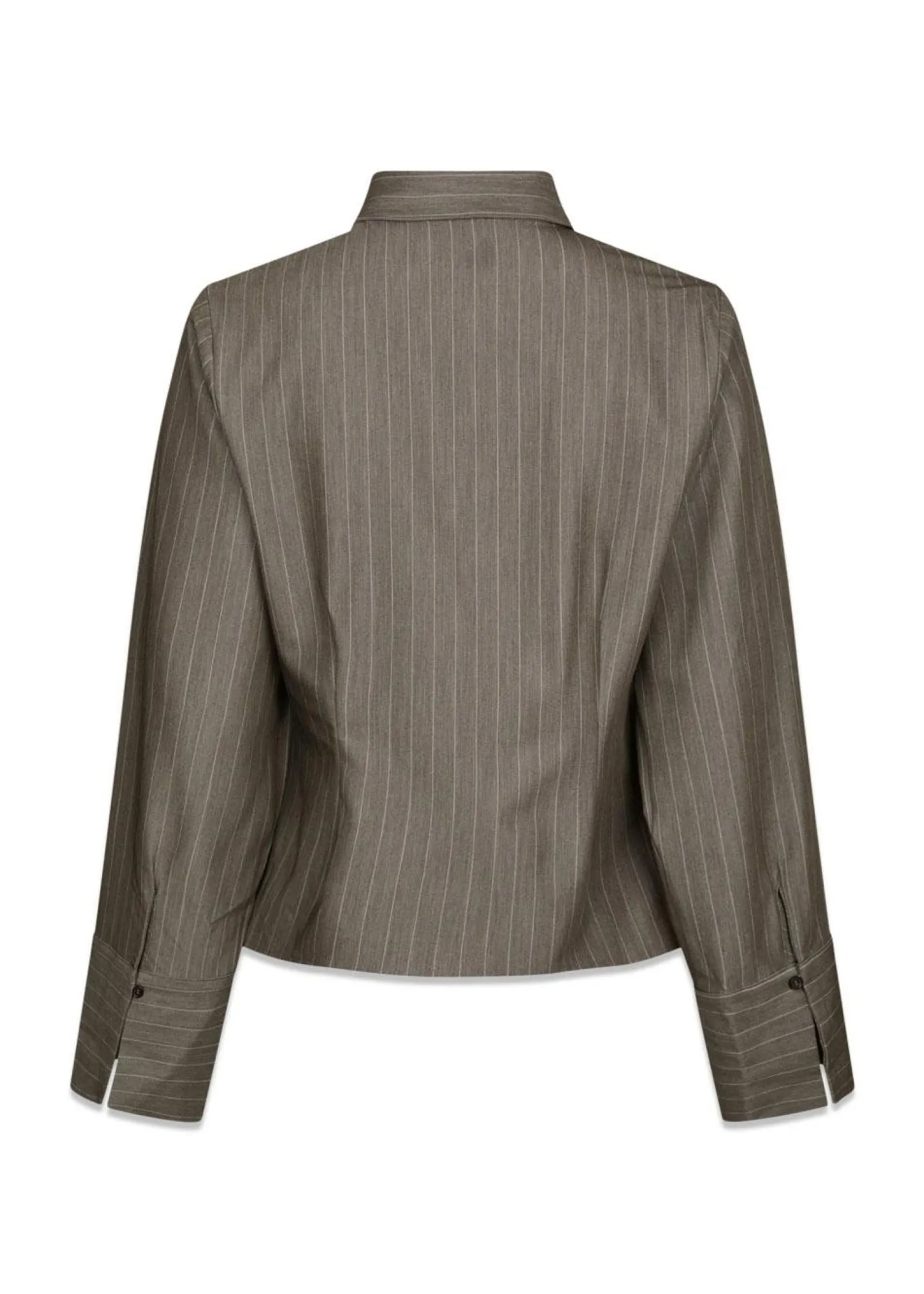 Neo Noir Rosa Pinstripe Melange Shirt