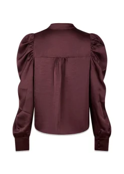 Neo Noir Rosslyn Heavy Sateen Blouse