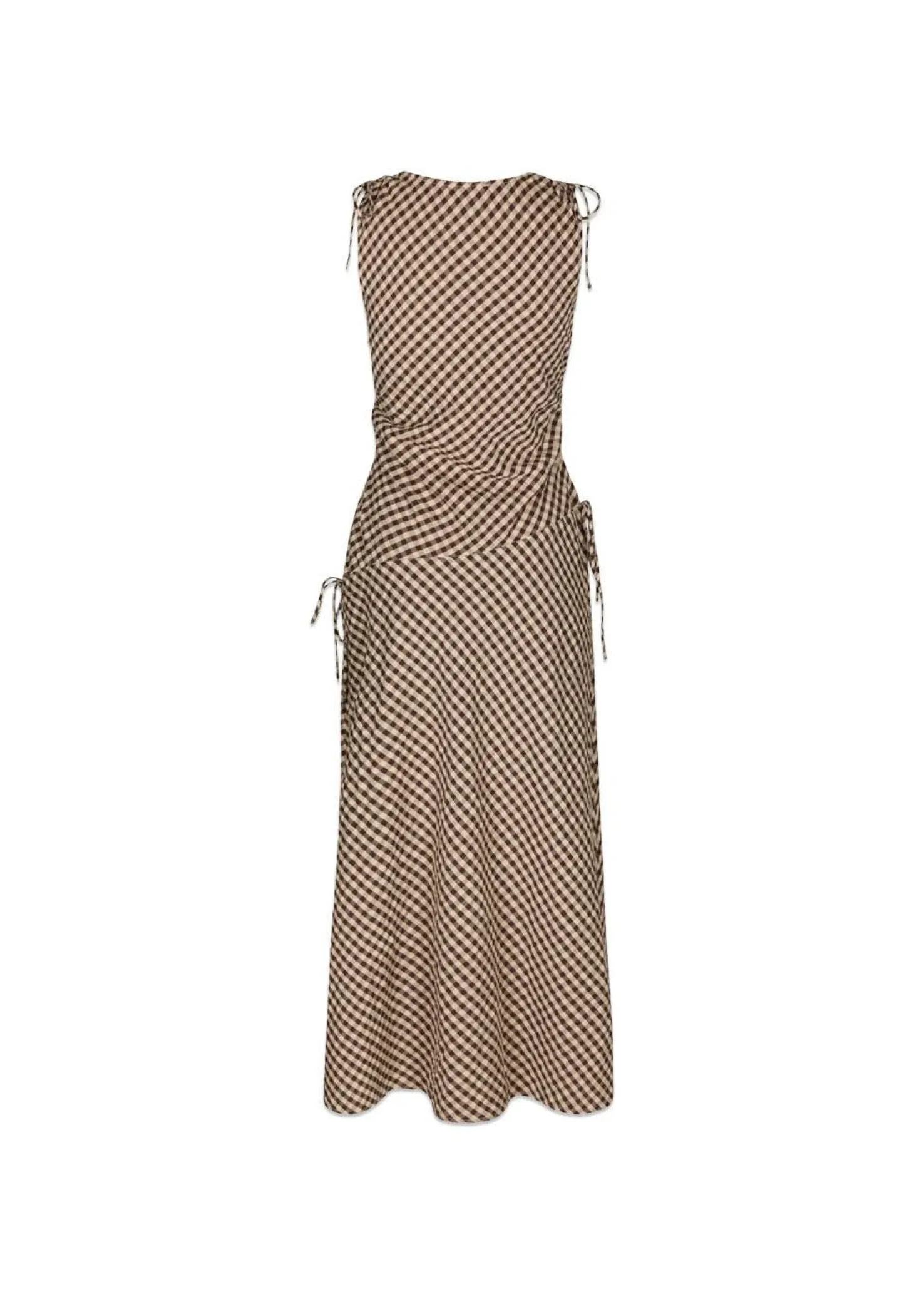 Neo Noir Saxton Check Dress