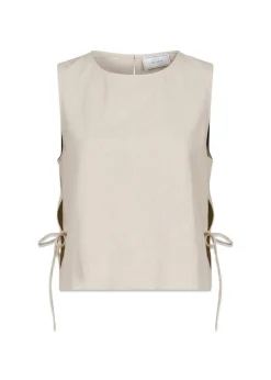 Neo Noir Svetlana linen Top