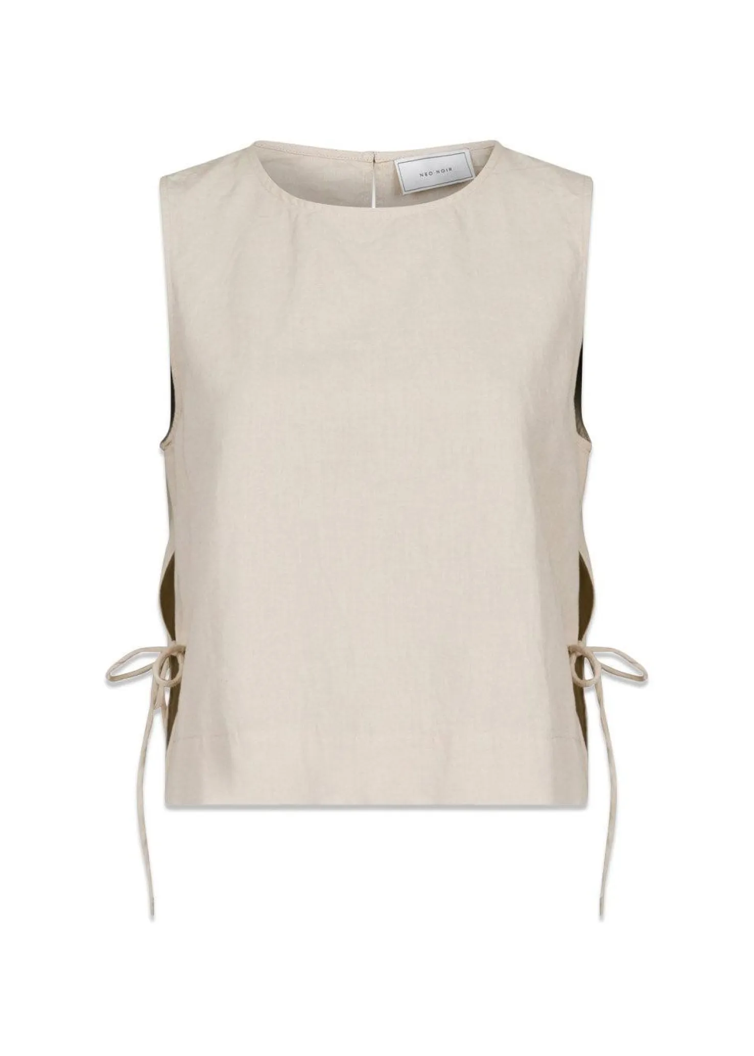 Neo Noir Svetlana linen Top