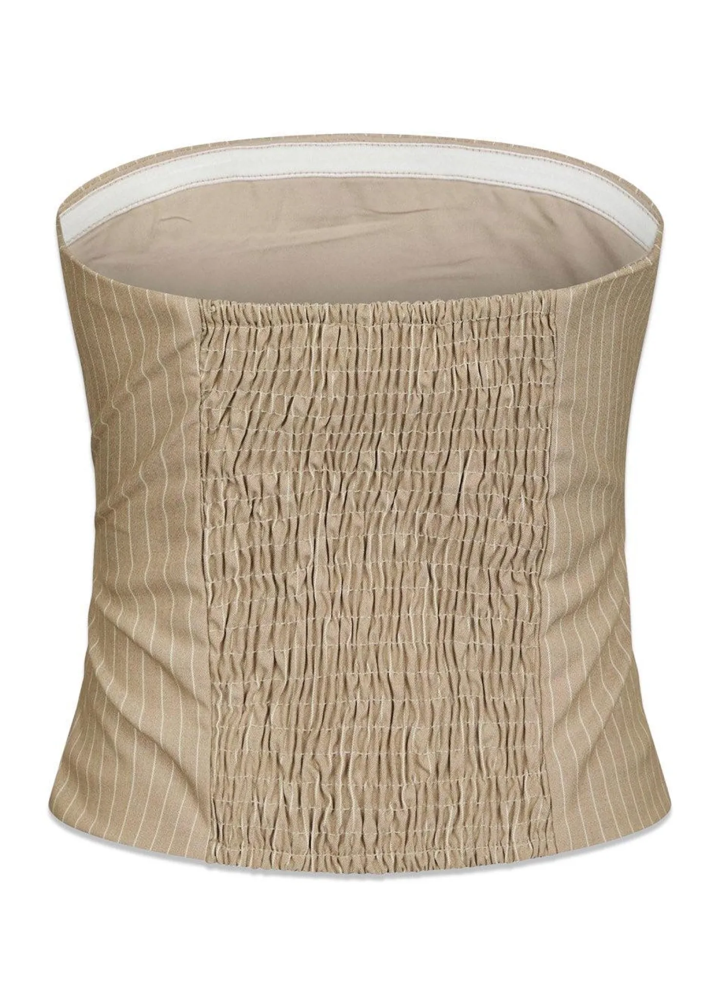 Neo Noir Tyree Melange Pinstripe Top