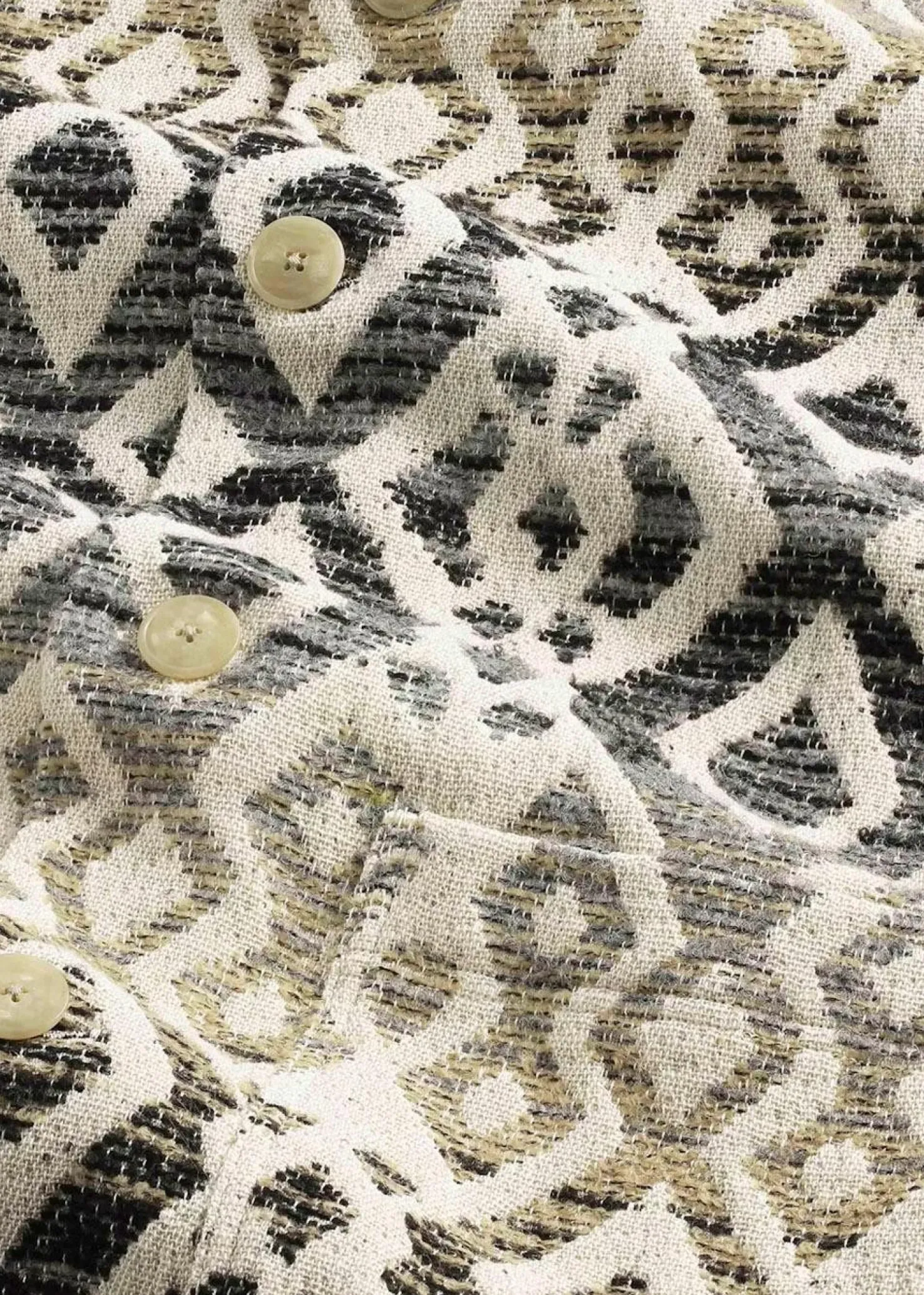 Nn. 07 Blaze Jacquard Overshirt