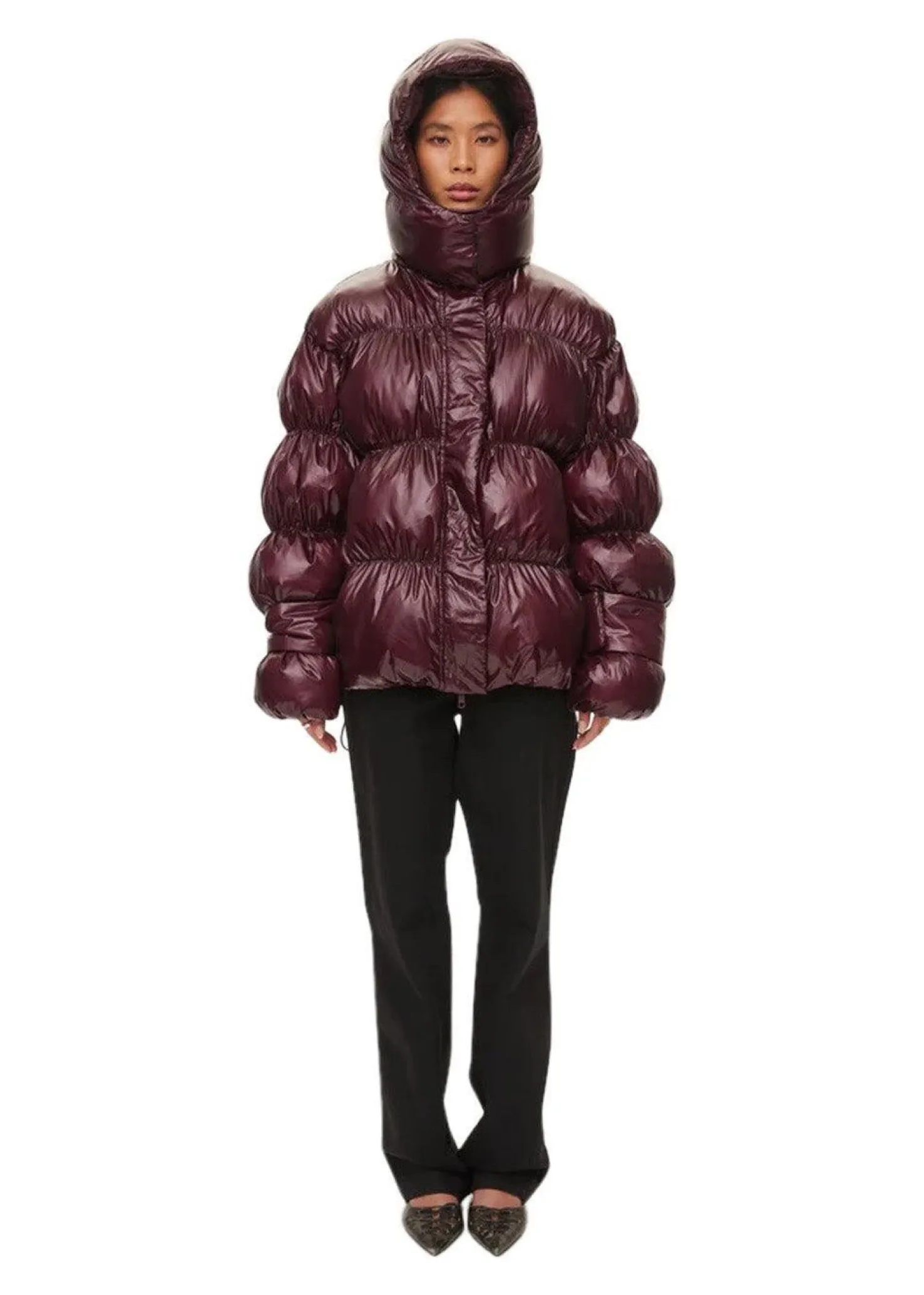 Oval Square Active Hood Jacket