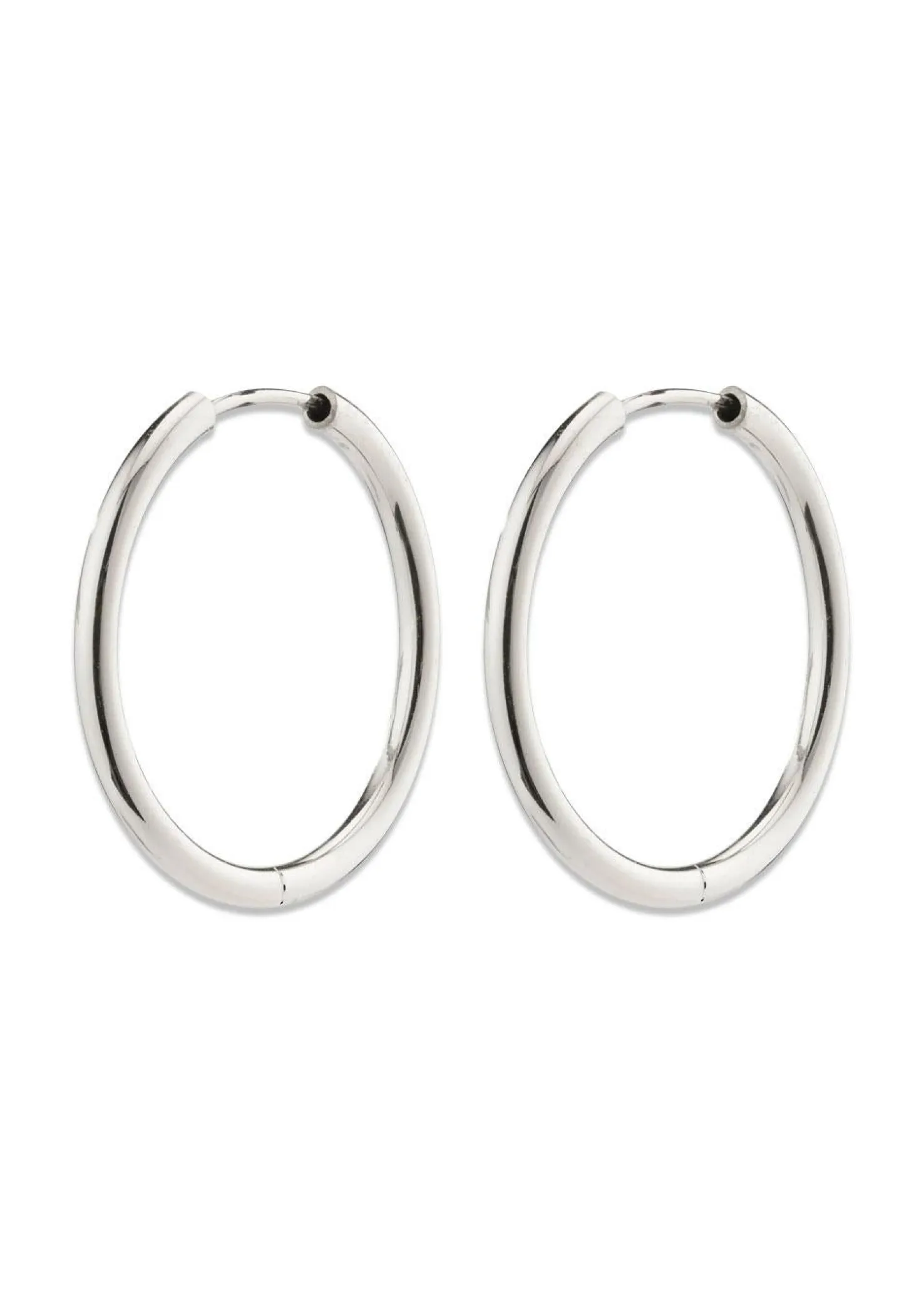 Pilgrim APRIL small hoop earrings silver-plated