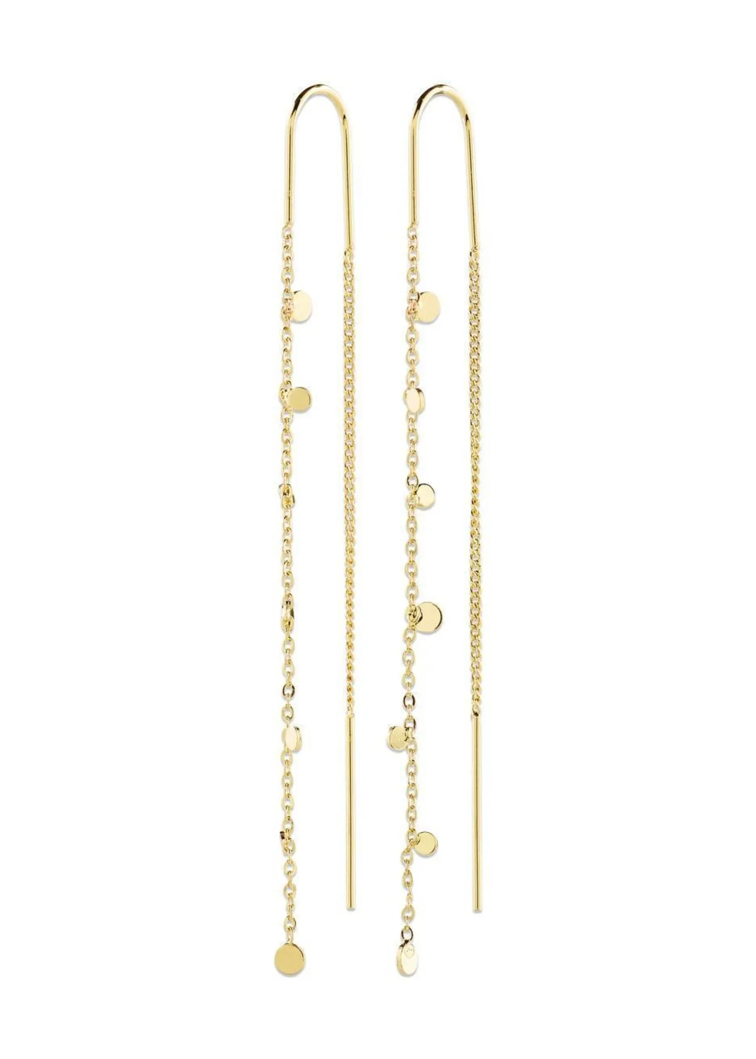 Pilgrim BAYLEN chain earrings gold-plated