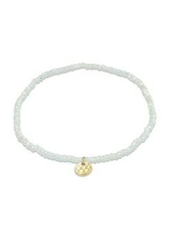 Pilgrim INDIE bracelet green, gold-plated