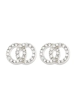 Pilgrim JOLINA recycled earrings silver-plated
