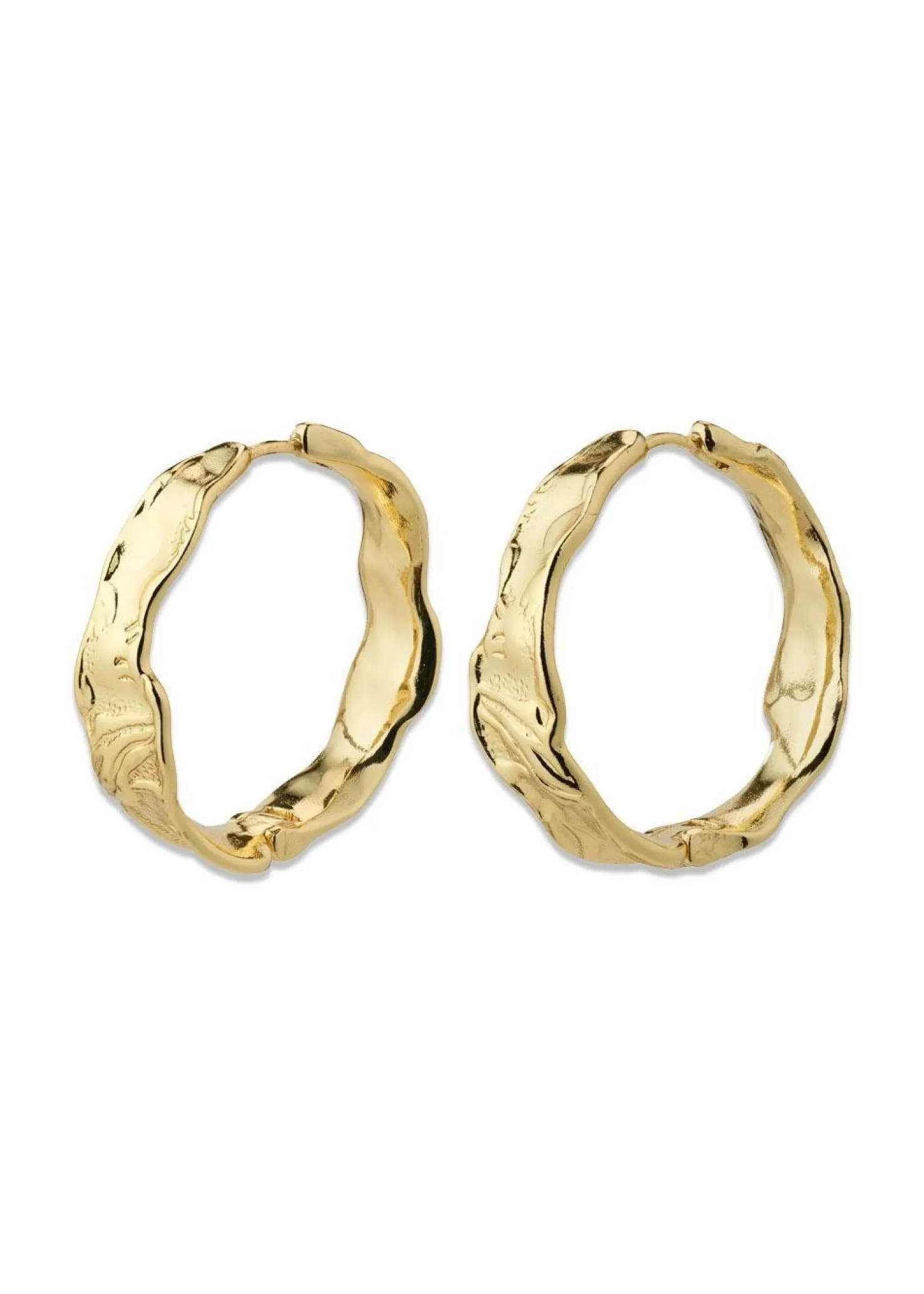 Pilgrim JULITA hoop earrings gold-plated
