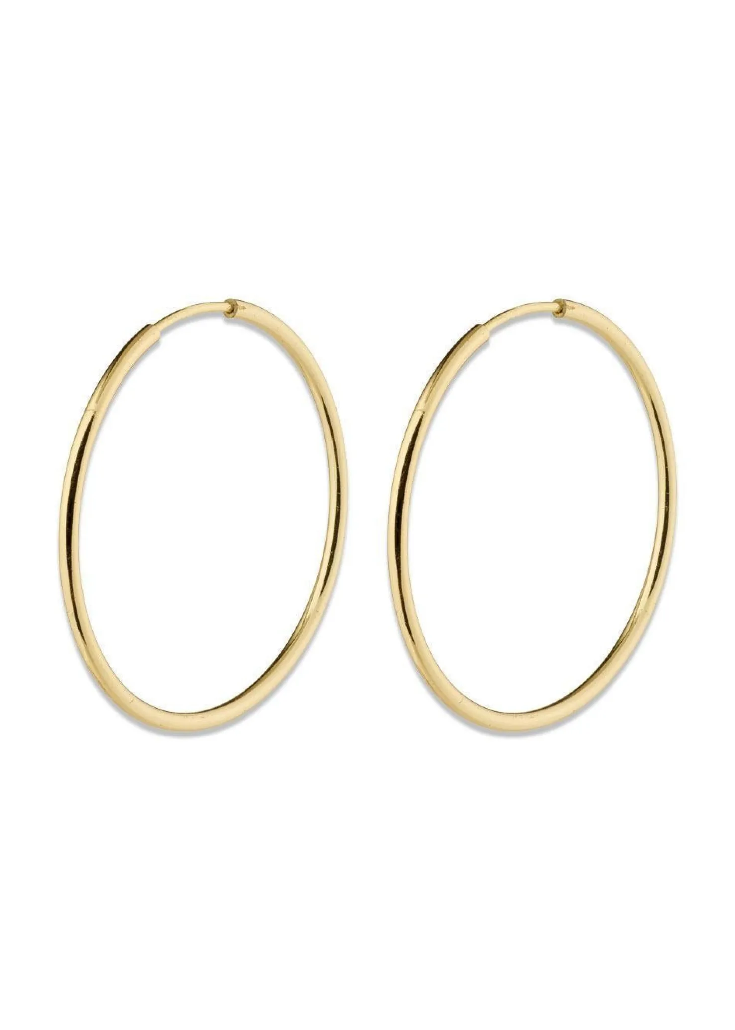 Pilgrim SANNE medium hoop earrings gold-plated