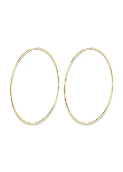 Pilgrim SANNE X-large hoop earrings gold-plated