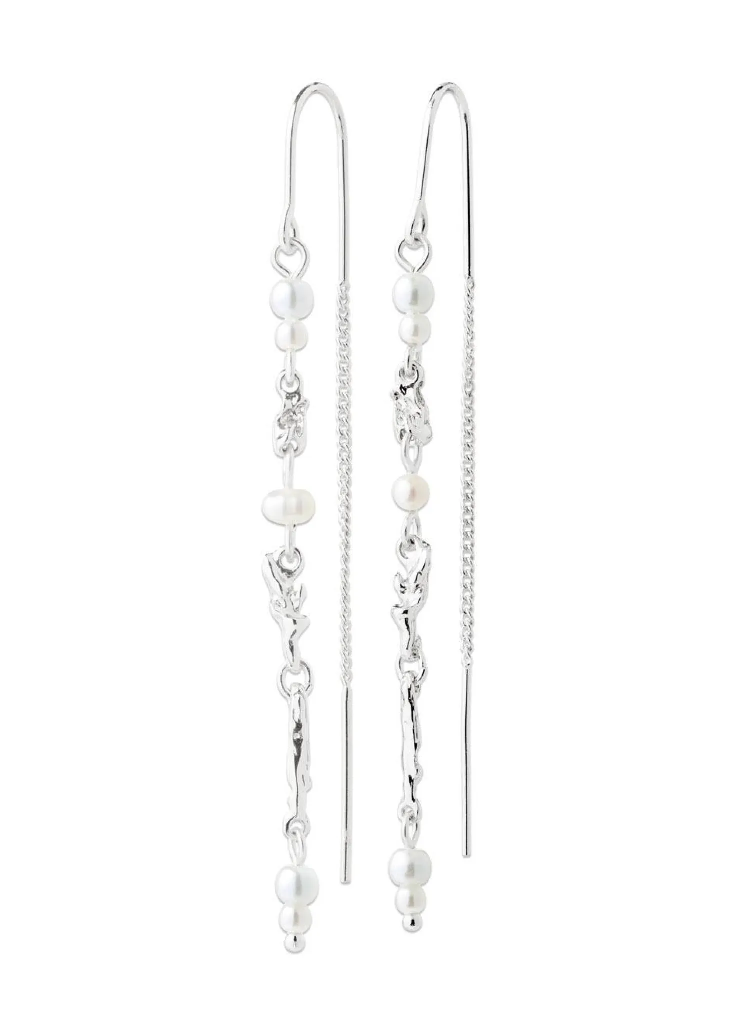 Pilgrim SLOAN chain earrings silver-plated