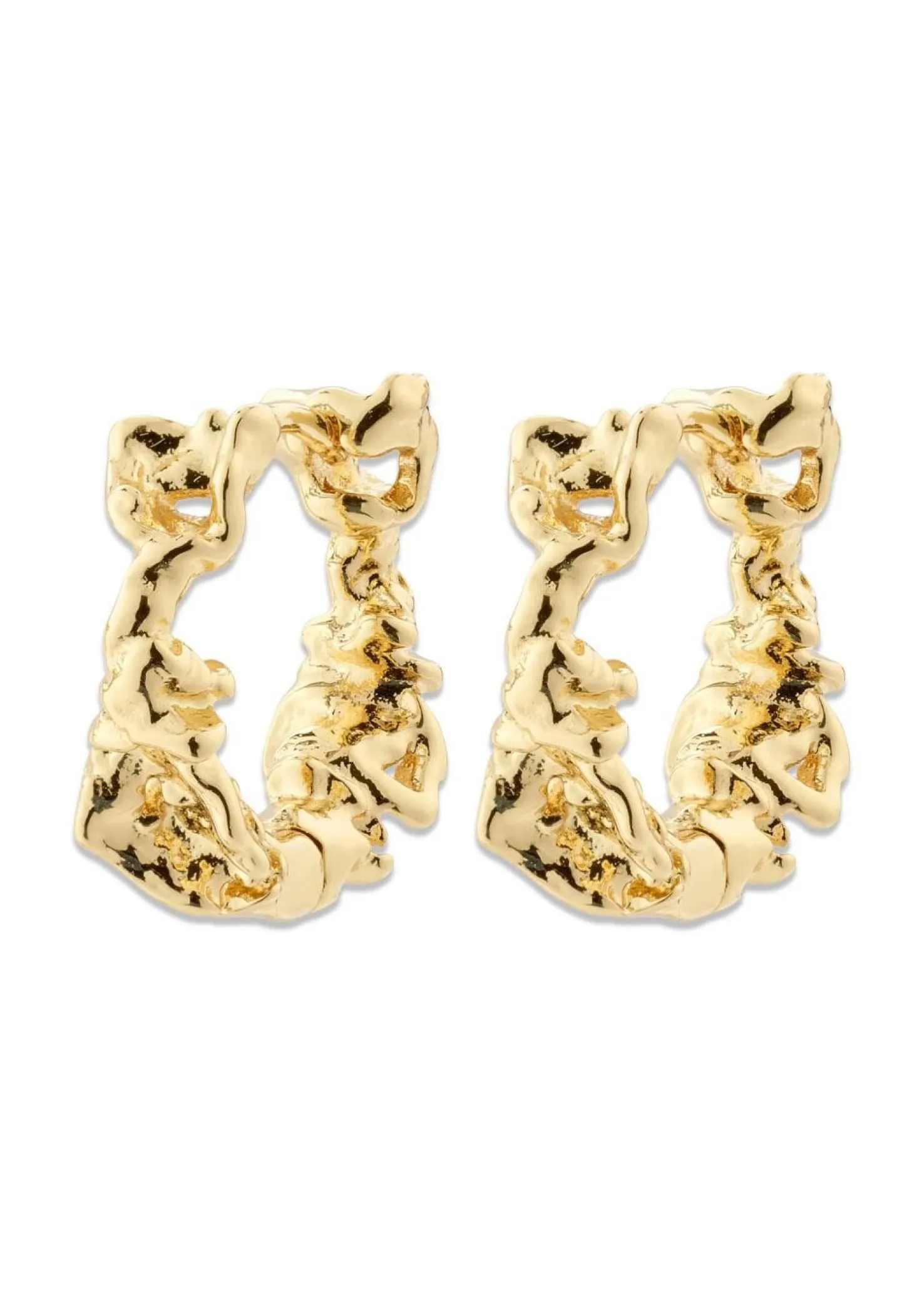 Pilgrim TRUST hoop earrings gold-plated