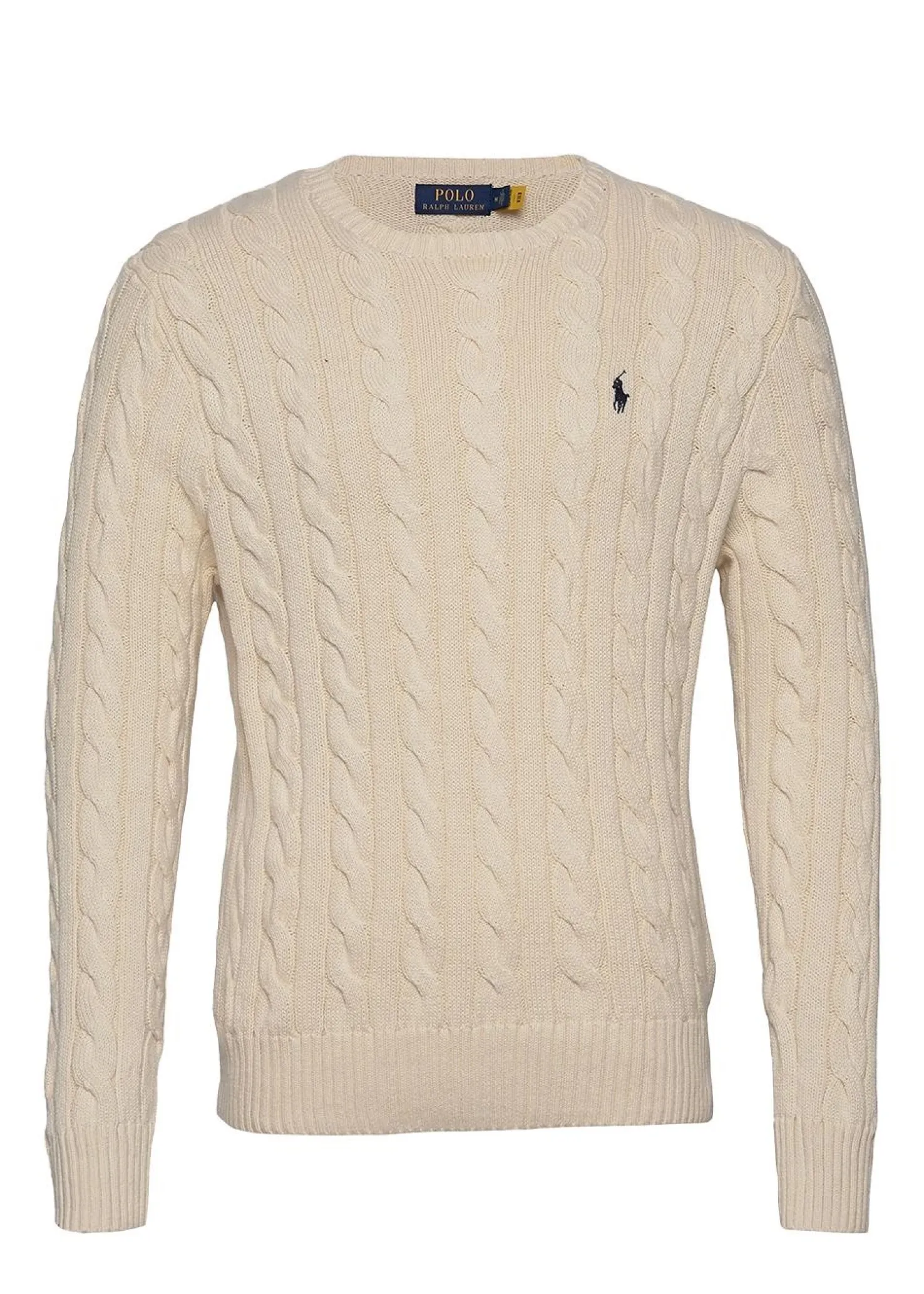 Ralph Lauren Cable Knit Cotton Sweat