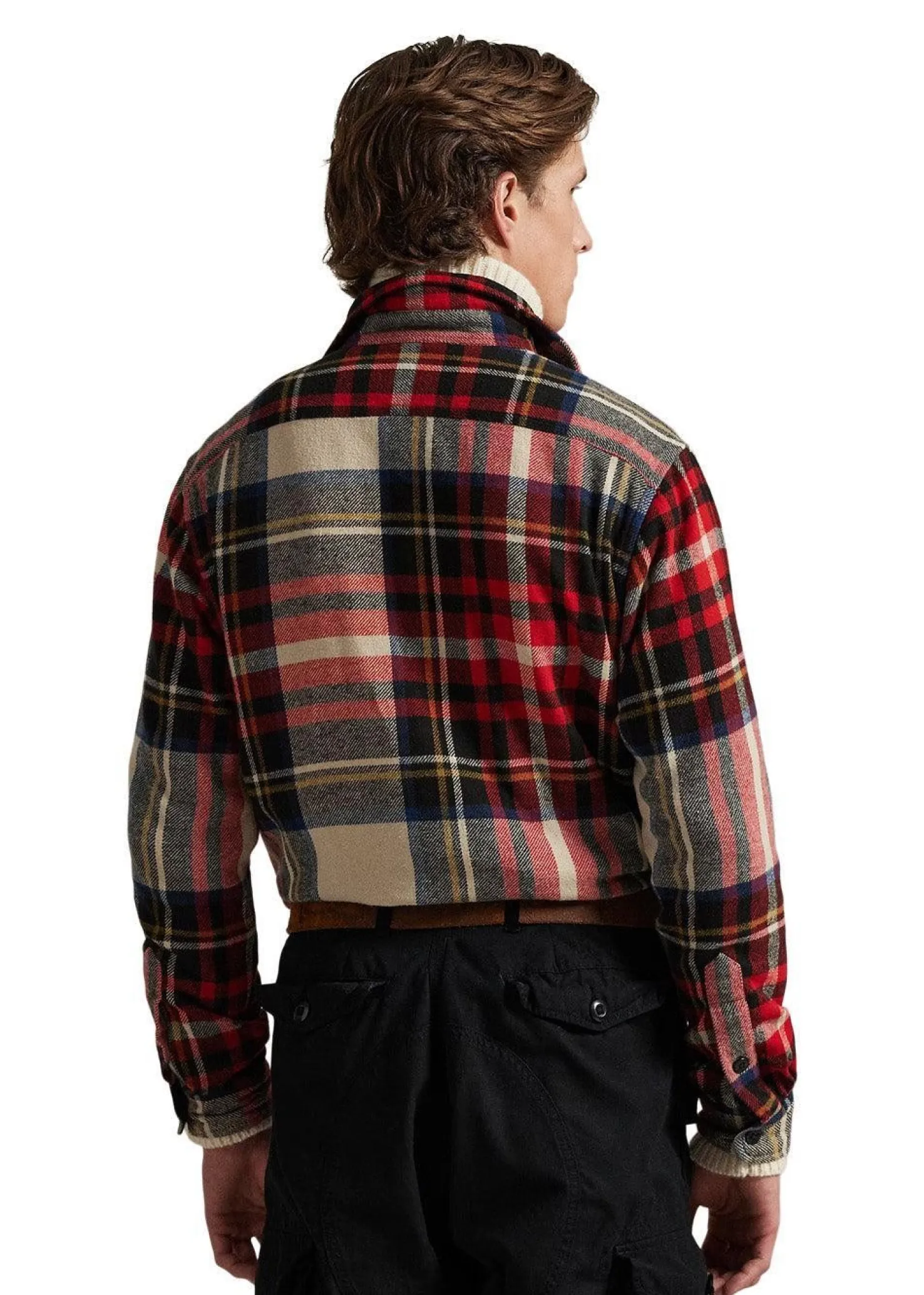 Ralph Lauren Classic Fit Plaid Flannel Workshirt