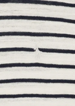 Ralph Lauren Striped Cotton Polo Sweater