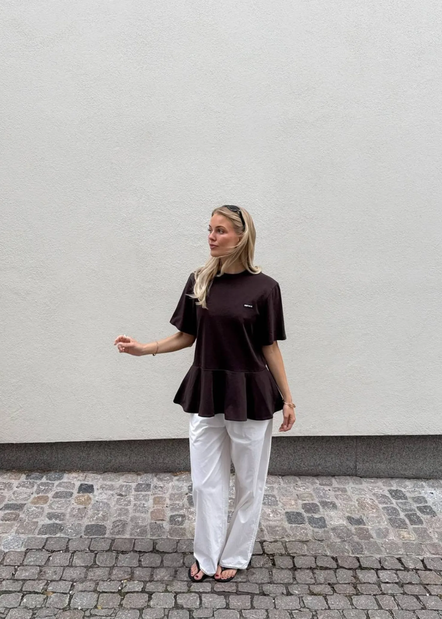 Rotate PEPLUM T-SHIRT