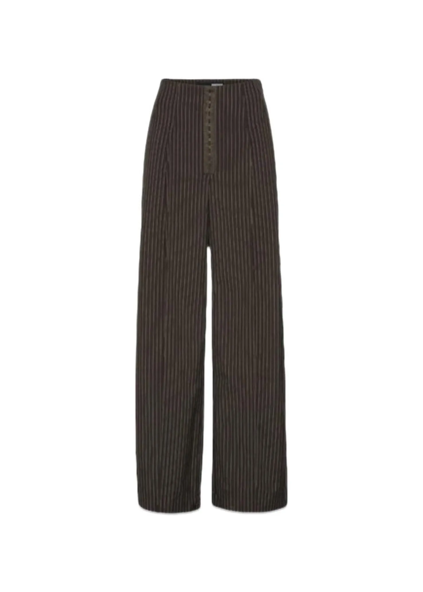 Rotate PINSTRIPE WIDE LEG PANTS