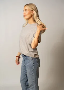 ROUGE EDIT ROUPIMA SS EMB. O-NECK TEE