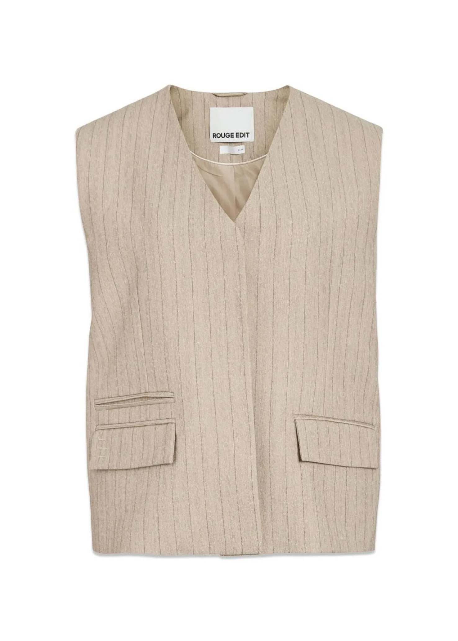 ROUGE EDIT ROUSAGA OVERSIZED WAISTCOAT