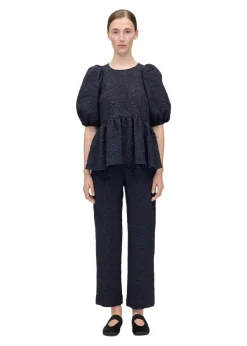 Stine Goya Elasticated Waistband Cropped Pants