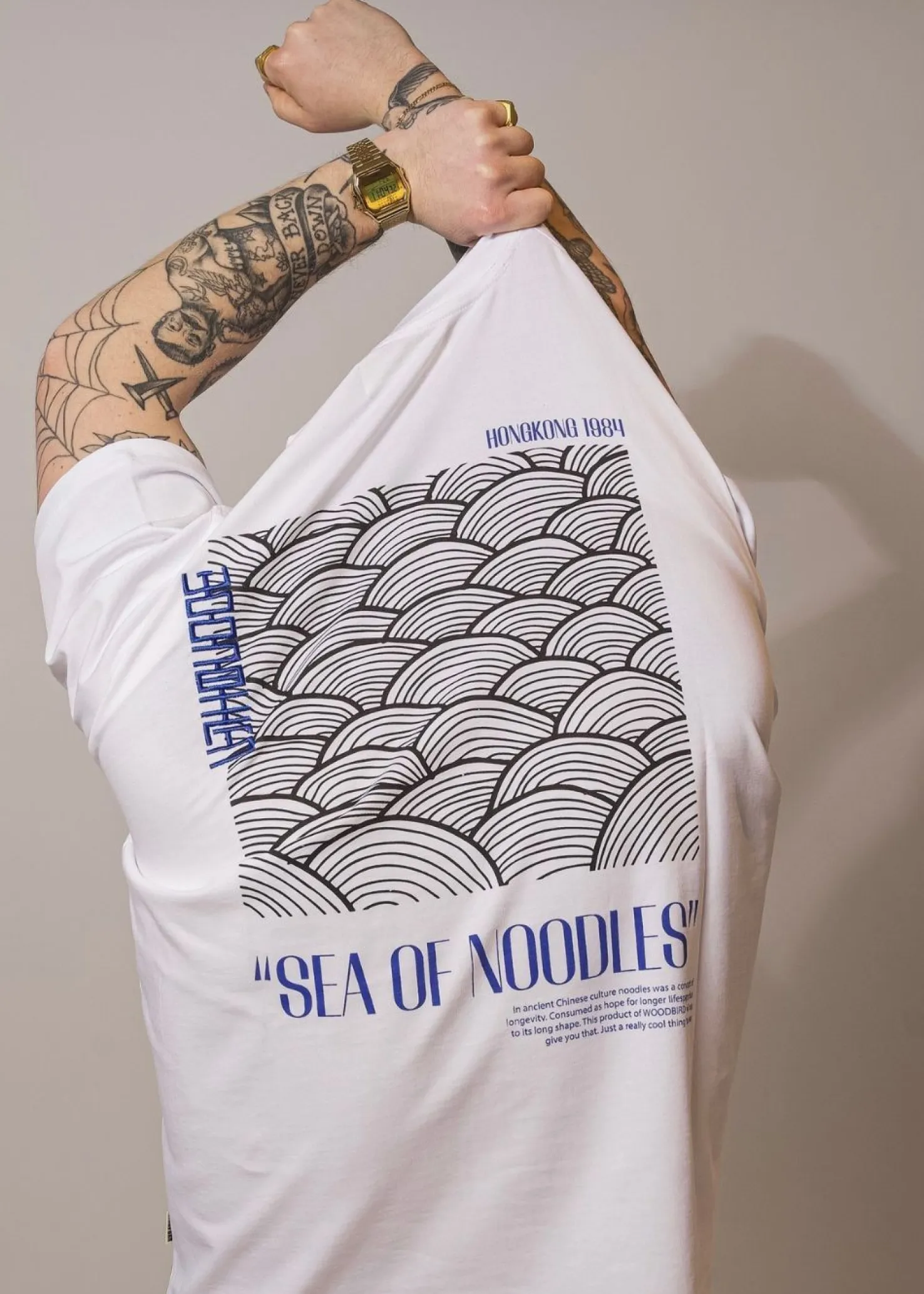 Woodbird Baine Sea Tee