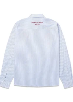 Woodbird Buzo Stripe EMB Shirt